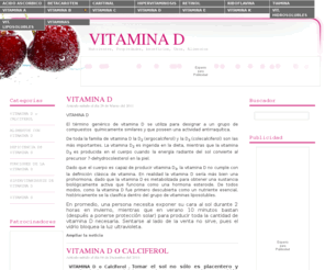 vitaminad.es: VITAMINA D
VITAMINA D