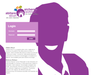 abitaresicurisichereswohnen.org: BOLZANO Abitare Sicuri / BOZEN Sicheres Wohnen - login page
