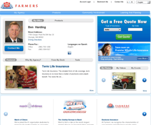 benhardinginsurance.com: Home Insurance provided to you by Ben Harding your local Farmers Insurance Agent in Olympia,WA
