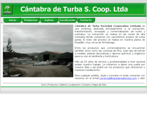 cantabradeturba.com: Cántabra de Turba S. Coop. Ltda
Venta de Substratos de Turba y Corteza de Pino