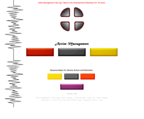 ckamanagement.com: CKA Artist Management: Serving Talent in the Entertainment Business
CKA Artist Management - representing actors and musicians in the entertainment business. Sami Simkin, Rebecca Welsh, Cole Elliot. We MANAGE clients and DEVELOP careers!!!