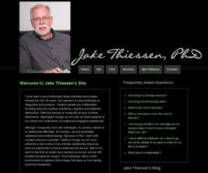 jakethiessen.com: Jake Thiessen, PhD - Psychotherapist - Mechanicsburg, PA
Jake Thiessen is a psychotherapist specializing in relationship therapy.