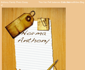 normaanthony.com: Norma Porter Anthony's Home Page
