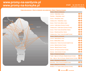 promy-na-sardynie.pl: Promy na Sardynię i Korsykę, Połączenia promowe na Sardynię i Korsykę
Promy na Sardynię i Korsykę