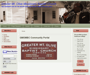 gmombc-elt.org: Greater Mt Olive Missionary Baptist Church
Greater Mount Olive Baptist Church Eagle Lake,Texas