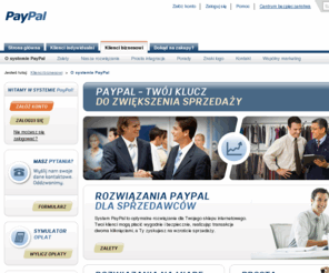 paypal-marketing.pl: PayPal Polska - O systemie PayPal
System PayPal to optymalne rozwiązanie dla Twojego sklepu internetowego. Tutaj znajdziesz więcej informacji.