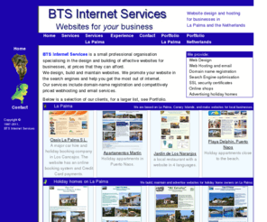 bts.nu: BTS Internet Services: website and web-shop design
BTS Internet Services, website and web-shop design.