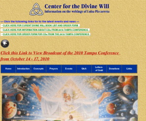 divinewillinfo.org: Divine Will Information -- Information on the writings of Luisa Piccarreta
Information on the writings of Luisa Piccarreta