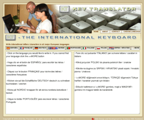 keytranslator.com: Key Translator - The International Keyboard
