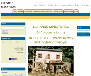 lili-anne.co.uk: Dolls House Miniatures
Selling products to create authentic Dolls House Miniature finishes