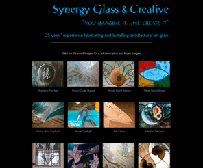 synergyglass.com: Synergy Glass & Creative - You Imagine It...We Create It
