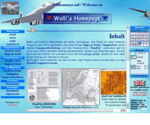 wolfgang-picheta.de: Wolli's Flugsimulator und FlusiFix Homepage
Wolli's Homepage