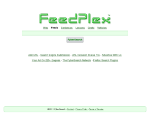 feedplex.com: FeedPlex - A Search Engine for RSS, XML and Other Web Feeds
