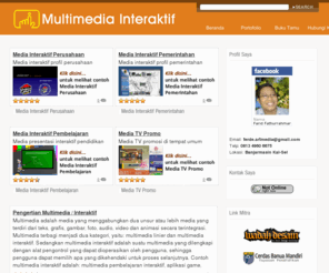 multimedia-interaktif.com: Multimedia Interaktif
Website tentang multimedia interaktif