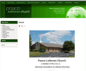 peacelutheranchurch-defiance.org: Home
Joomla! - the dynamic portal engine and content management system