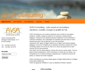 avea-consulting.org: Page d'accueil - Site Jimdo de avea-consulting!
Site internet AVEA Consulting acoustique vibrations énergie qualité de l'air mobilité isolation réverbération dimensionnement solutions acoustiques