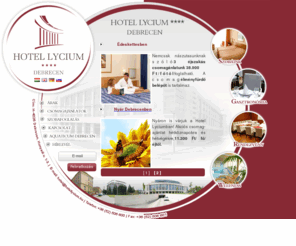 hotellycium.hu: Hotel Lycium Debrecen****
A Hotel Lycium**** Debrecen belvárosában elhelyezkedő négycsillagos szálloda. A szálloda 92 kényelmes szobával, stílusos wellness részleggel és rendezvénytermekkel, valamint kiváló konyhával várja a vendégeket.