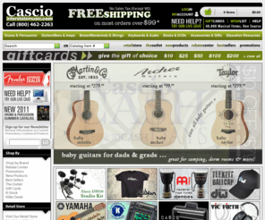 interstatemusic.com: Cascio Interstate Music - Best Selection Of Music Gear - Guaranteed Low Price
Cascio Interstate Music: the best selection of music gear for over 60 years. More than 50,000 value-priced musical instruments and accessories online. Equipment rebates and promotional offers updated weekly. A musician-driven company featuring a variety of brands, with a low price guarantee.
