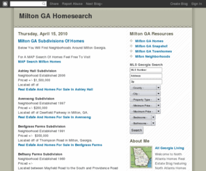 milton-homesearch.com: Milton GA Homesearch
