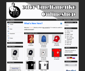 mmaru.org: Fedor Emelianenko Online Shop
Ìàãàçèí òîâàðîâ Ôåäîðà Åìåëüÿíåíêî