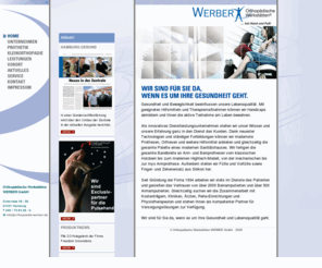 orthopaedie-werber.de: Orthopädische Werktstätten WERBER GmbH - Home
