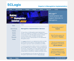 sclogix.com: SCLogix: Manugistics Consulting and Implementation Services
