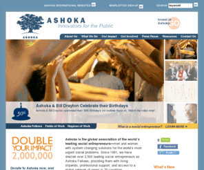 citizensector.com: Front Page | Ashoka.org
Ashoka is the global association of the world’s leading social entrepreneurs.