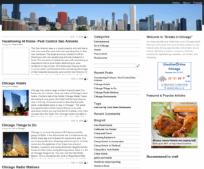 breaksinchicago.com: Breaks in Chicago: Tourism, Hotels, Restaurants, Bars and Nightlife
