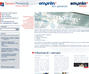 tarracoprevencio.com: EMPRÈN INNOVA || Prevenció de Riscos Laborals, Medi Ambient, Qualitat i Organització, Projectes, Recursos Humans
