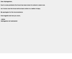 alphagamer.net: Alphagamer Game Discussion!!
