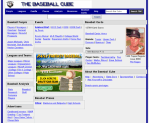 thebaseballcube.com: The Baseball Cube
