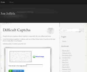 jeffels.net: Technological Ramblings
A blog by Jon Jeffels