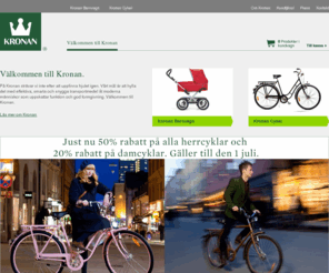 kronanstoreusa.com: Barnvagnar & cyklar - Praktiska barnvagnar & cyklar från Kronan
Barnvagnar & cyklar med fokus på enkelhet, praktisk nytta och tilltalande design till bra priser. Användbara produkter med små finesser och smarta funktioner från Kronan.
