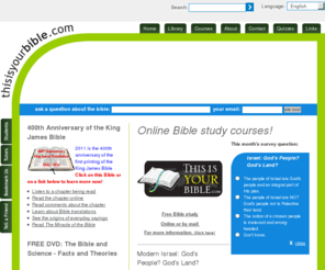 thisisyourbible.mobi: Online Bible study courses! | Learn more about the Bible | thisisyourbible.com
Online Bible study courses! | Learn more about the Bible