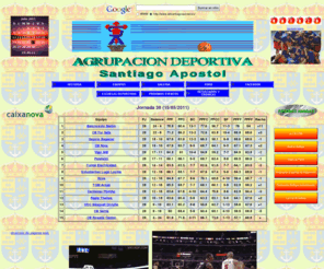 adsantiagoapostol.es: Agrupacion Deportiva Santiago Apostol
Punto de encuentro de la Agrupacion Deportiva Santiago Apostol, siempre ha sido la más importante referencia del baloncesto en la comarca de Ferrol