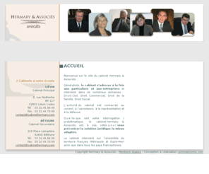 cabinethermary.com: HERMARY & ASSOCIES - Cabinet d'avocats
HERMARY & ASSOCIES - Cabinet d’avocats à Liévin et à Béthune (entreprises & particuliers) : Droit de la Famille, Droit Civil, Droit Pénal, Droit Commercial… Aide Juridictionnelle