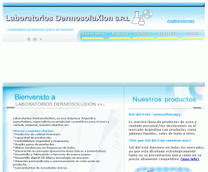 farmagal.com.ar: Laboratorios DermosoluXion S.R.L cosmeticos para el mundo
Laboratorios Dermosoluxion S.R.L cosmetica para el mundo