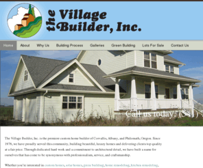 thevillagebuilder.com: Custom Home Builder, Home Remodeling. Corvallis Albany Philomath
 Custom Home Builder, Home Remodeling. Corvallis Albany Philomath