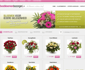 bloemenbezorgen.nu: Bloemen Bezorgen | Bloemen Bestellen | Bosbloemenbezorgen.nl
Bloemen bezorgen, makkelijk en snel bloemen bestellen. Wij bezorgen uw bos bloemen in heel Nederland. Kies uw bloemist en laat vandaag bloemen bezorgen. 
