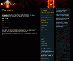 diablo3-news.de: Diablo 3 News und Neuigkeiten - Alles zum kommenden Rollenspiel
Diablo 3 wurde er kürlich von Blizzard angekündigt. Hier erfahren Sie alles rund um das Spiel. Von den Klassen bis zur Story. Spannende Videos und brandneue Informationen zum Spiel.