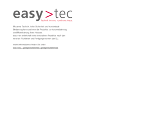 fancytec.com: Easy-tec
easy-tec - Technik im und rund ums Haus.
