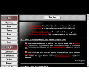 clanv4v.com: V4V - Warcraft III Clan Homepage
