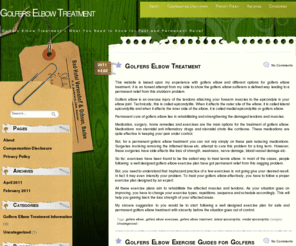 golferselbowtreatment.com: Golfers Elbow Treatment
Golfers Elbow Treatment Guide