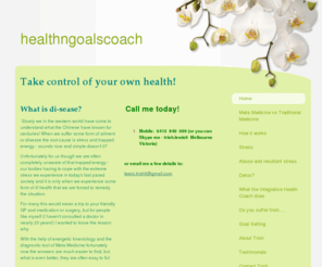 healthngoalscoach.com: healthngoalscoach - Home
Take control of your own health!