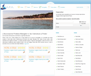 hotelpineto.it: Hotel Pineto: associazione albergatori pineto - Hotel a Pineto
L'associazione hotel di pineto offre la possibilità di contattare tutti gli alberghi di pineto in un solo sito. Le strutture sono divise per stelle e ogni hotel ha una sua pagina personale.