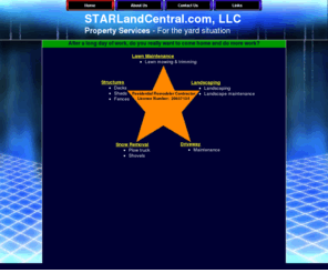 starlandcentral.com: Property Services by StarLandCentral.com, LLC
property services directory, appliance repair, appraisers, architects, brokers, carpenters, carpet cleaning, concrete, contractors, credit repair, driveways, duct and chimney, electrical, employment, escrow, gardens, gutters, handyman, maintenance, heating and cooling, home inspection, homes for rent, house cleaning, interior design, landscaping, lawn care, mortgage lenders, movers, haulers, real estate, painting, plumbing, property insurance, property management, realtors, roofs, rubbish removal, sealcoating, sheetrock, drywall, siding installation, snow removal, title companies, trees and shrubs, window cleaning, windows.