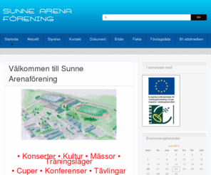 sunneairdome.com: Sunne Arena Förening: Airdome i Sunne
Sunne Arena Förenings sida för en airdome i sunne