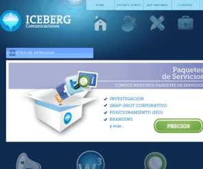 agenciaiceberg.com: Iceberg Comunicaciones | Posicionamiento Web, Marketing Digital, Asesoría y Consultoría en Comunicaciones
Posicionamiento Web, Marketing Digital, Asesoría y Consultoría en Comunicaciones