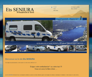 atgseniuras.com: SENIURA ETIENNE, Ambulance - Vosges - Gerardmer - Xomprupt: transport de malades, taxis
Ambulance, Vosges: transport de malades, taxis, Gerardmer, Xomprupt