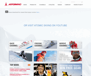 atomicfreeskiing.biz: 
              ATOMIC Home
Atomic Ski and Boots for Race, Freeride, Nordic, Touring. We are Skiing.